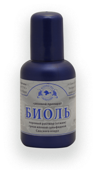Грязевой препарат “Биоль”, 50 мл, Крымская ггрэс