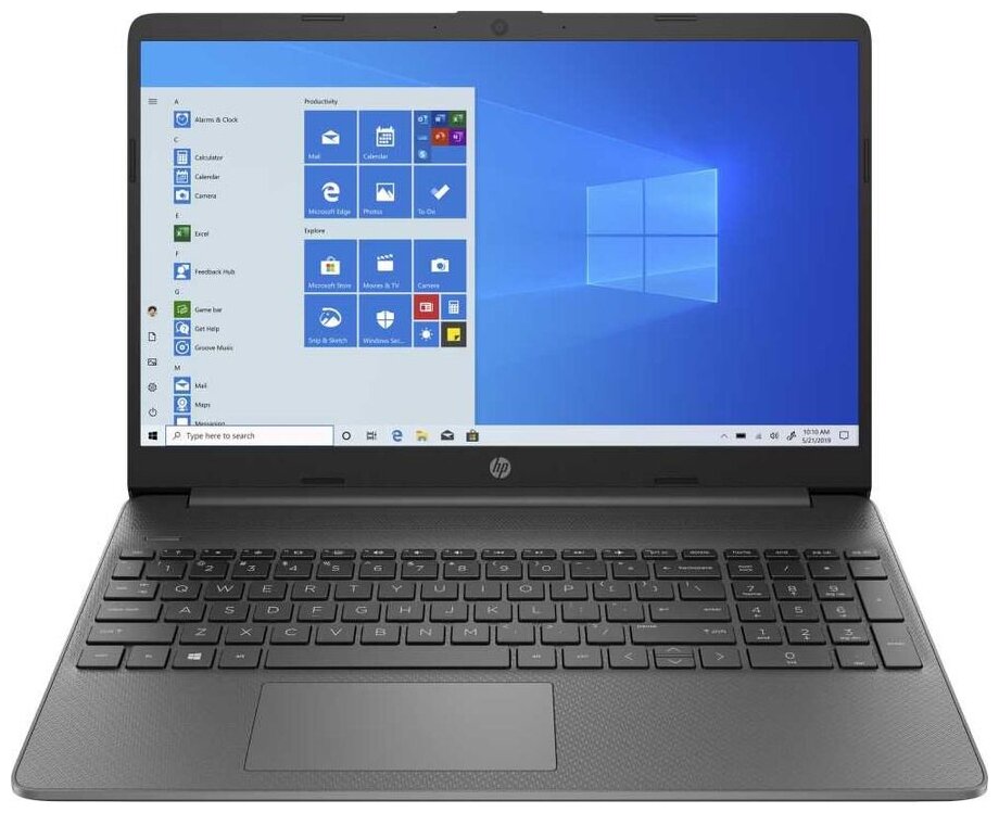 Ноутбук HP 15s-eq1332ur 3C8P3EA (AMD 3020e 1.2GHz/4096Mb/128Gb SSD/AMD Radeon Graphics/Wi-Fi/Cam/15.6/1920x1080/Windows 10 64-bit)