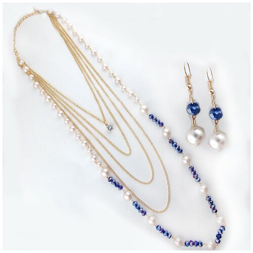 Комплект бижутерии Эстет жемчуг имитация 1610₽