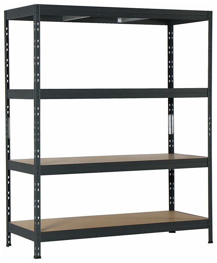 Стеллаж металлический AR Shelving Rivet Stabil 1800x1500x600 мм 4 полки - фотография № 1