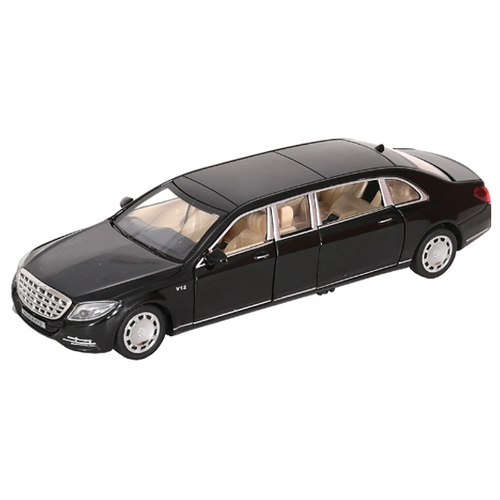 Машина инерционная MX 8992 Mercedes-Maybach S650 Pullman свет и звук черный 1:32 pullman hotel sharjah