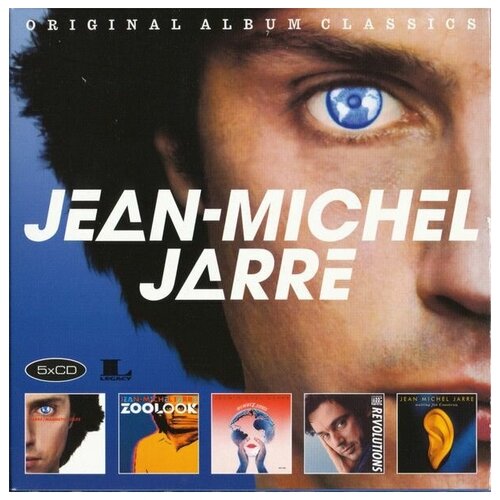 JARRE, JEANMICHEL ORIGINAL ALBUM CLASSICS (MAGNETIC FIELDS ZOOLOOK RENDEZVOUS REVOLUTIONS WAITING FOR COUSTEAU) Box Set CD
