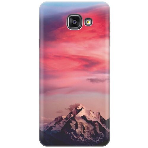 фото Силиконовый чехол на samsung galaxy a7 (2016) / самсунг а7 2016 с принтом "горы и небо" gosso