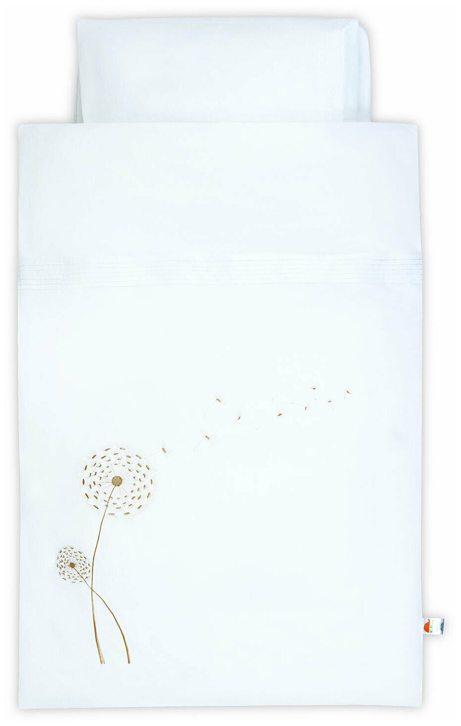 КПБ 3 предметов серии "Spring saten" (White)