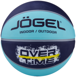 Баскетбольный мяч Jogel Streets Over Time №7, р. 7 синий/голубой