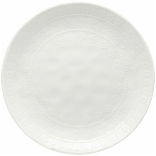 фото Kare design тарелка karma, коллекция "карма" 22*2*22, фарфор, белый