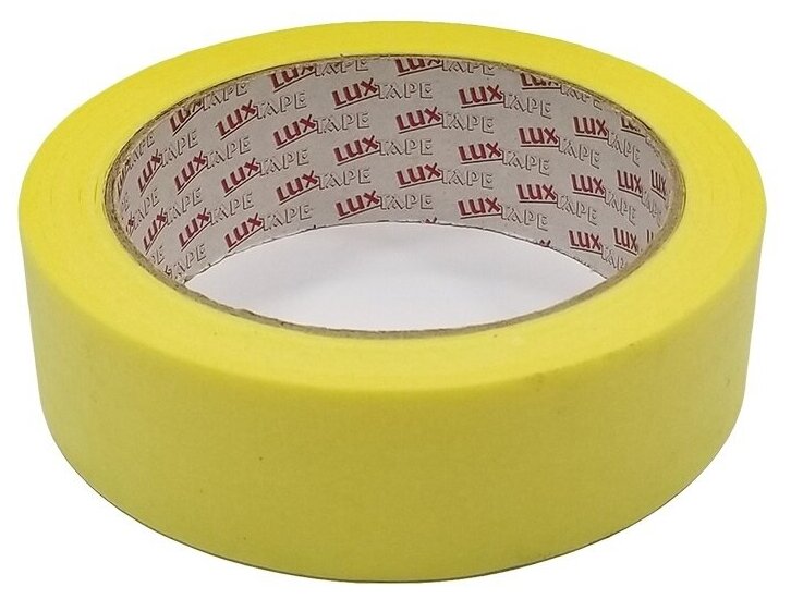 Лента малярная LUXTAPE 0038х50 м жёлтая