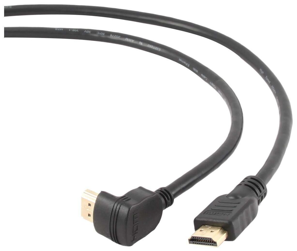 Кабель HDMI 1.8м BION BNCC-HDMI490-6 круглый черный - фото №1