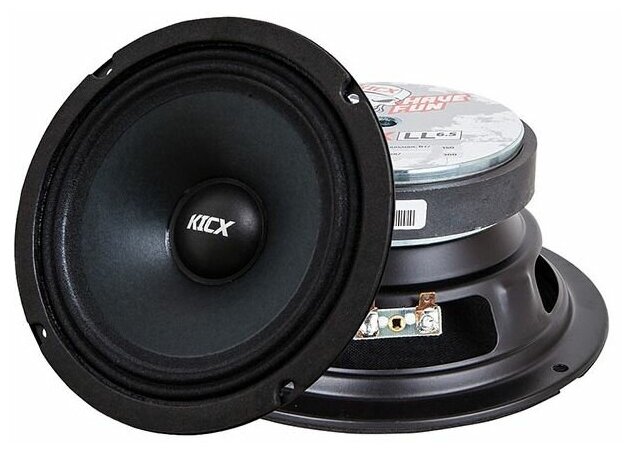 KICX LL6.5 VER.2 Колонки-мидбас 6" (16см) 150Вт KICX