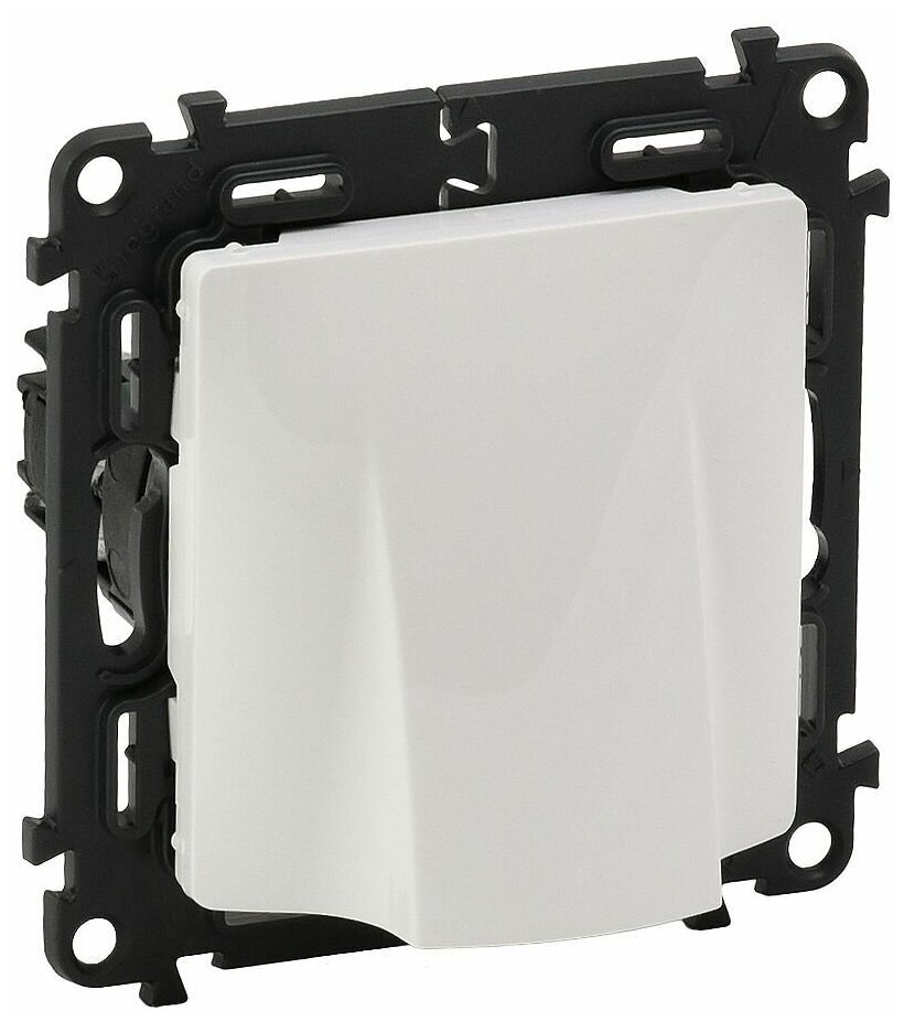 фото Legrand 753434 Valena LIFE. Вывод кабеля с лицевой панелью. Без клемм