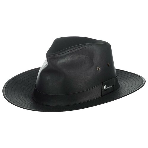 Шляпа федора HERMAN ARIZONA, размер 59 серый  