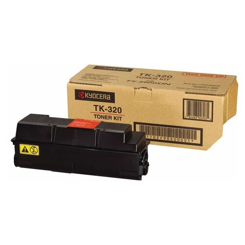 Тонер-картридж KYOCERA (TK-320) FS-3900DN, FS-4000DN, оригинальный, ресурс 15000 стр. тонер картридж kyocera tk 320 fs 3900dn fs 4000dn оригинальный ресурс 15000 стр