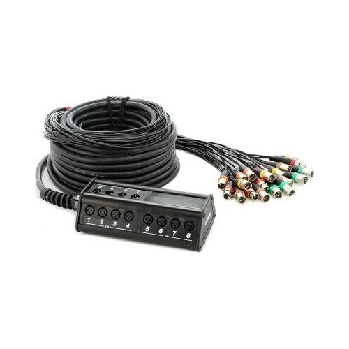 Мультикор Cordial CYB 16-4 C cordial cyb 16 8 c мультикор stagebox 16xinput 8xoutput xlr male 30 0 м черный