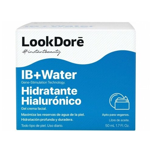 LookDore IB + Water Moisturizing Hyaluronic Cream гель-крем для интенсивного увлажнения, 50 мл