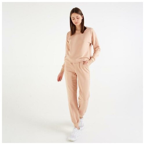 фото Костюм minaku, размер 48, бежевый