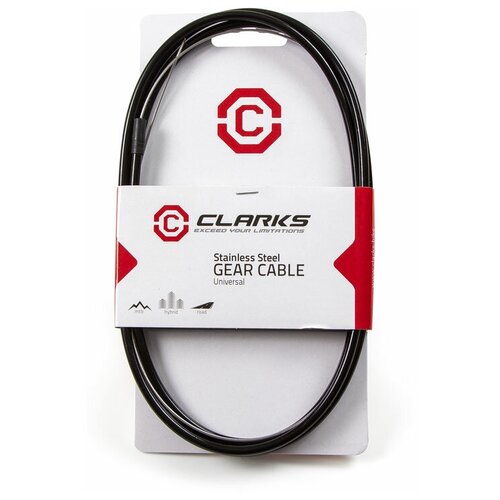 набор для переключения clarks universal stainless steel gear cable kit задний Набор для переключения CLARKS Universal Stainless Steel Gear Cable Kit (задний)