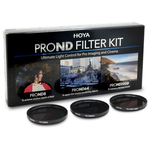 Комплект фильтров Hoya PRO ND Filter Kit 8/64/1000, 58 mm