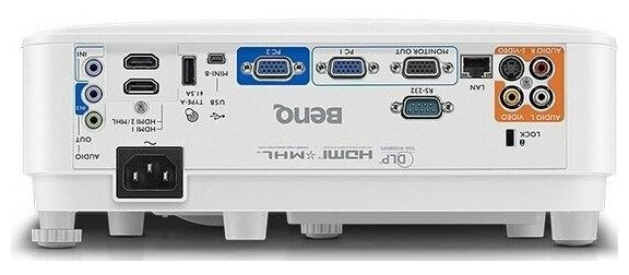 Проектор BenQ Projector MW826STH WXGA 3500 AL 049 TR HDMIx2 VGAx2 Audio-in-2 Sound 10W USB Power Lan-control Digital