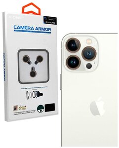 Фото Сапфировое защитное стекло на линзы камеры Sapphire Camera Armor для iPhone 13 Pro/iPhone 13 Pro Max, золотистый