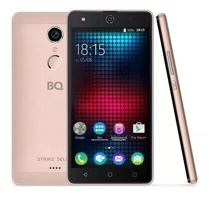 Смартфон BQS-5050 Strike Selfie 3G Rose Gold