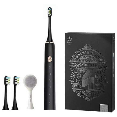 Электрическая зубная щетка Xiaomi Soocas X3U CN Black В подарочной коробке 582700₽
