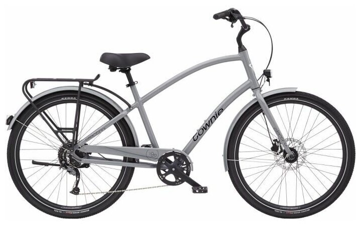 Велосипед городской Townie Path 9D EQ Step Over Nardo Grey