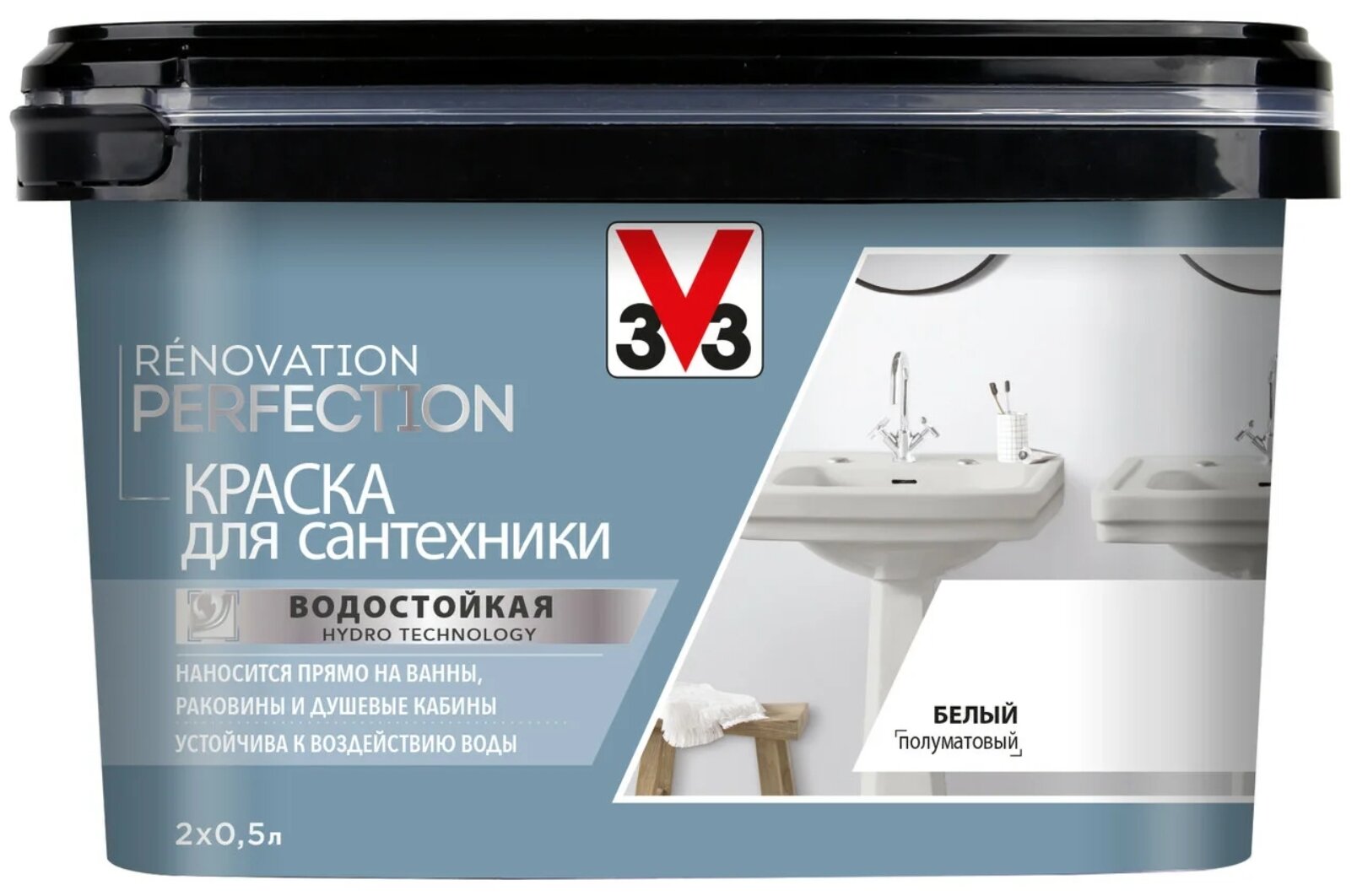 Краска акриловая V33 Renovation Perfection для сантехники