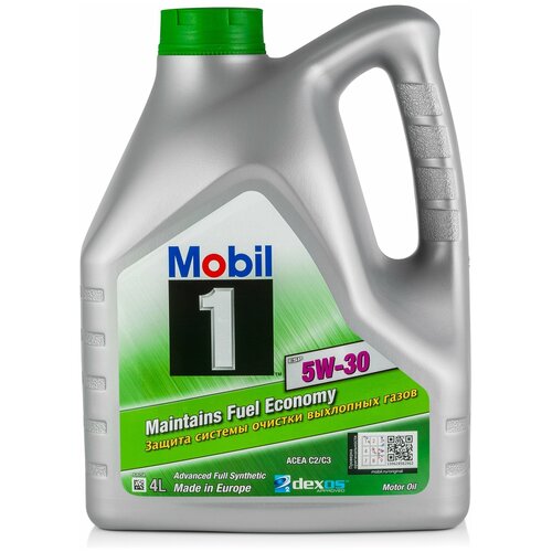 фото Синтетическое моторное масло mobil 1 esp 5w-30, 4 л