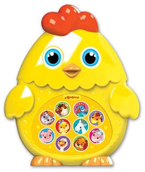 Развивающая игрушка Азбукварик Зверята-малышата Цыплёнок