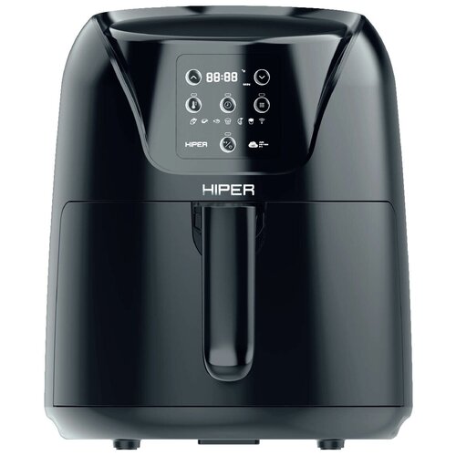 Аэрогриль умный HIPER IOT AIR FRYER F1 HI-AFR1 WI-FI Цвет Чёрный HIPER HI-AFR1