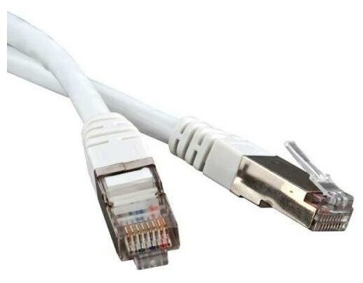 Патч-корд FTP CAT5e медный 10м Exegate EX282001RUS RJ-45 кабель - серый