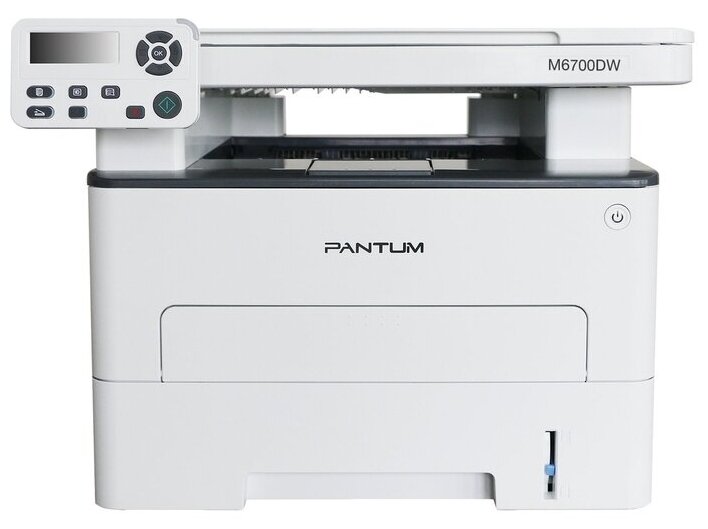 МФУ лазерный Pantum M6700DW (A4, принтер/сканер/копир, 1200dpi, 30ppm, 128Mb, Duplex, WiFi, Lan, USB) (M6700DW)