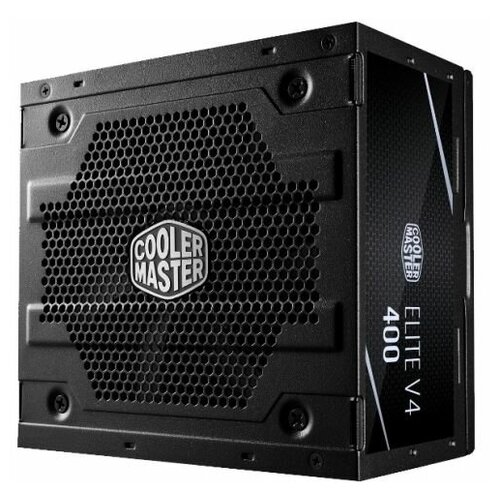 Блок питания ATX Cooler Master Elite V4 400W, Active PFC, 120mm fan, 80 PLUS White, non modular