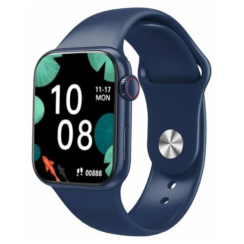 Умные часы Smart watch 6 X22 Pro Смарт часы X22 Pro 44mm PNZ_El Синие 179000₽