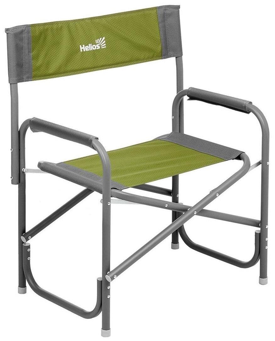 Кресло директорское MAXI серый/зеленый (Т-HS-DC-95200-M-GG) Helios (пр-во ГК Тонар)