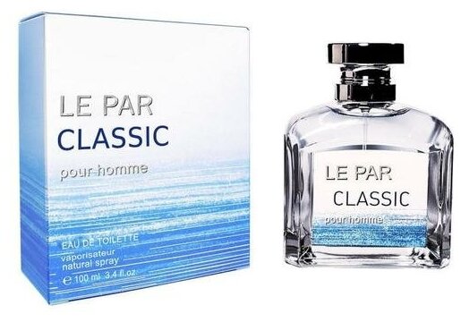 Туалетная вода мужская Classic Le par Classic, 100 мл