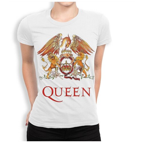 Футболка DreamShirts Queen Женская черная 3XL