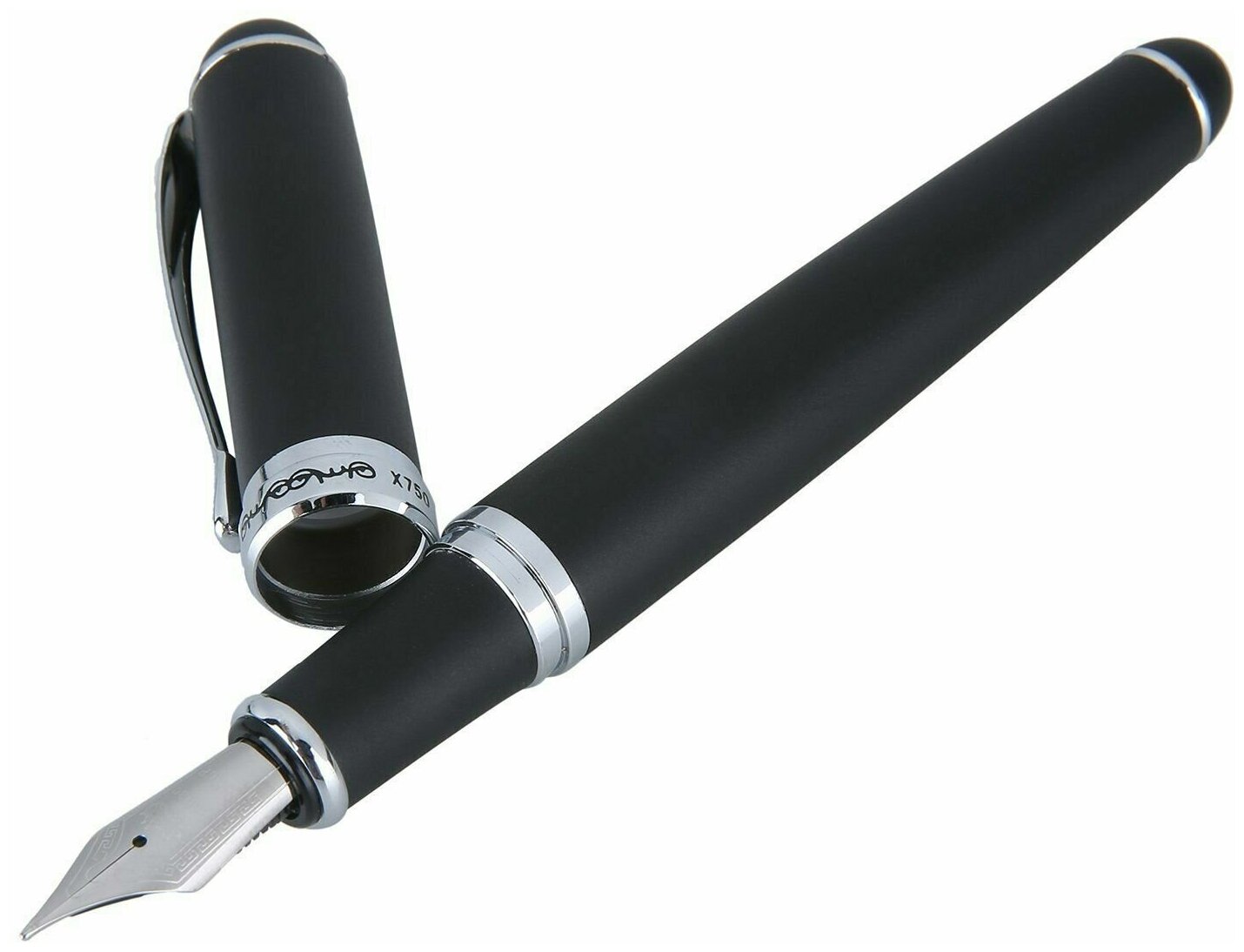фото Перьевая ручка Jinhao X750 Matt Black 0,5mm (подарочная упаковка)