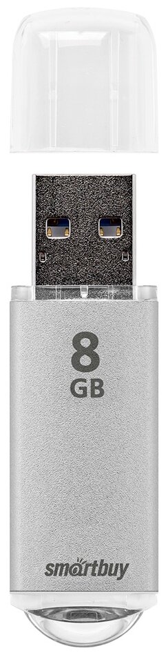 Флешка 64Gb Smart Buy V-Cut USB 3.0 синий SB64GBVC-B3 - фото №3