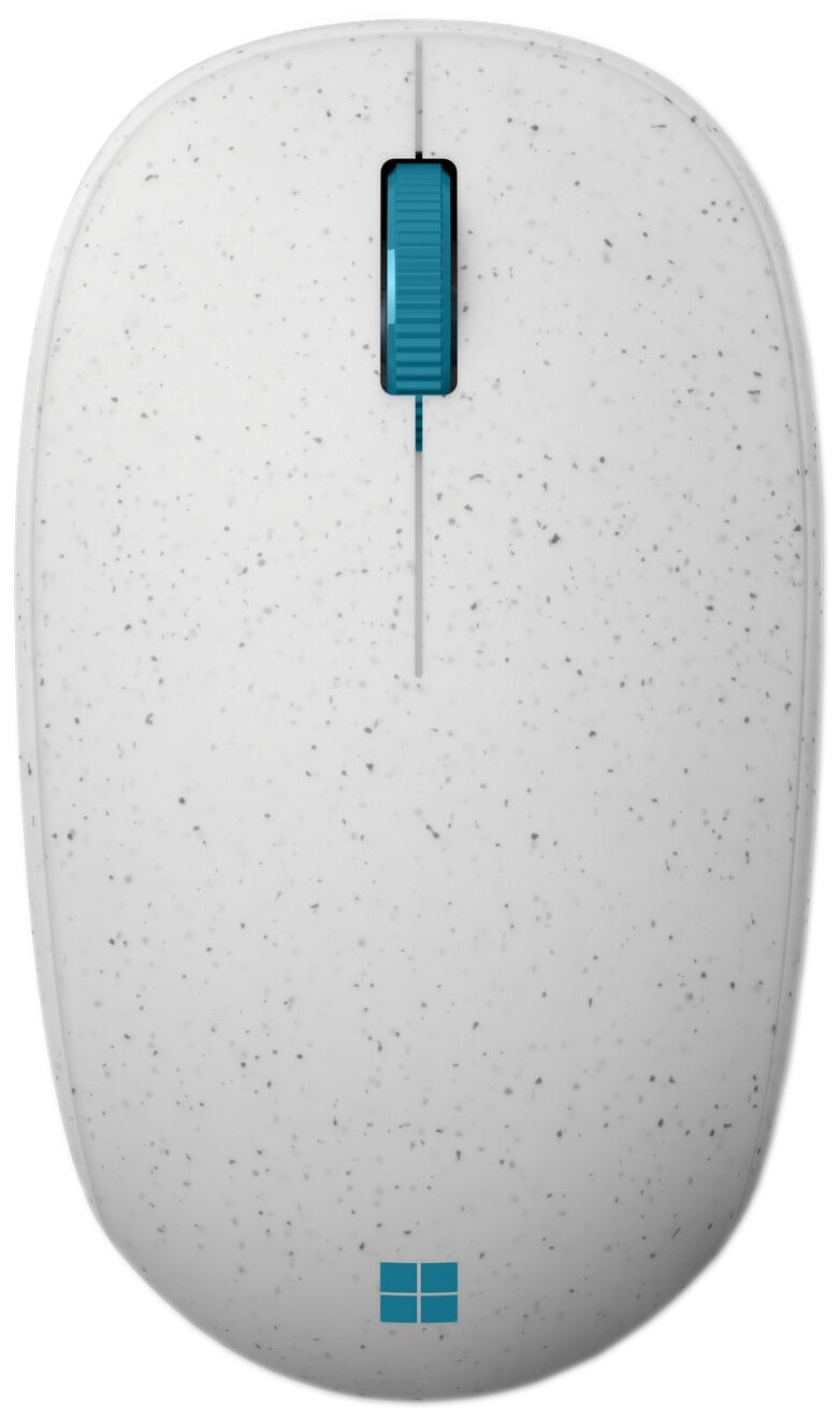 Мышь Microsoft Ocean Plastic Mouse светло-серый оптическая 4000dpi беспроводная BT 2but