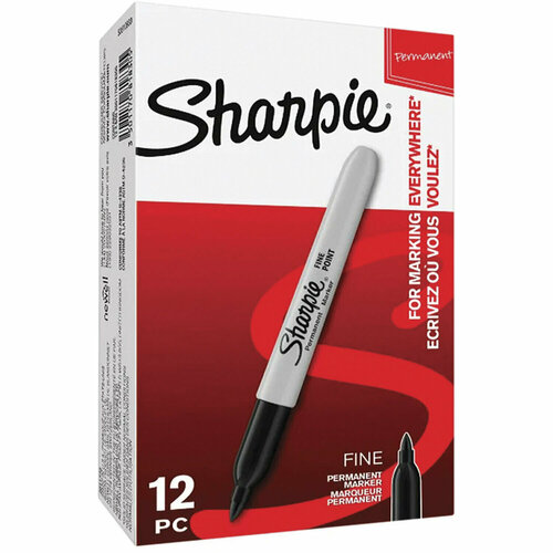 Маркер перманентный SHARPIE (США) черный, 