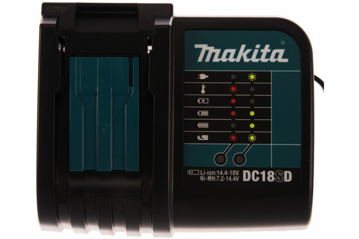Устройство зарядное MAKITA DC18SD 7.2-18 В - фото №5