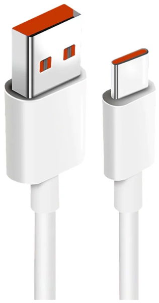 Кабель Xiaomi USB - Type-C 1м 6A Белый