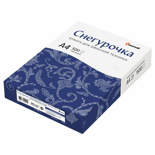 Бумага Снегурочка А4, Марка С, 500л, 000857