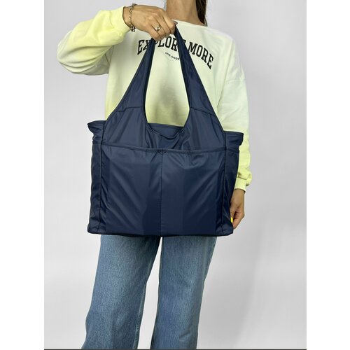 фото Сумка багет kongunla, синий