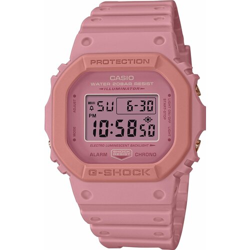 фото Наручные часы casio dw-5610sl-4a4, розовый