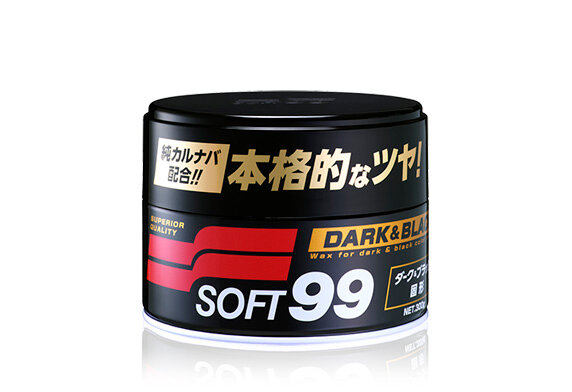 Воск для автомобиля Soft99 твердый Soft Wax для темных оттенков кузова