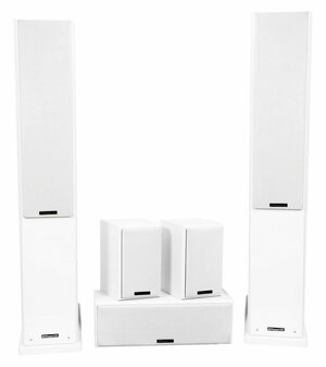 Комплекты акустики 5.0 MT-Power Elegance-2 white set 5.0 (white grills)