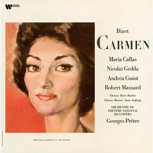 Callas Maria Виниловая пластинка Callas Maria Bizet Carmen