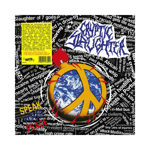 Cryptic Slaughter - Speak Your Peace, 1xLP, BLUE LP